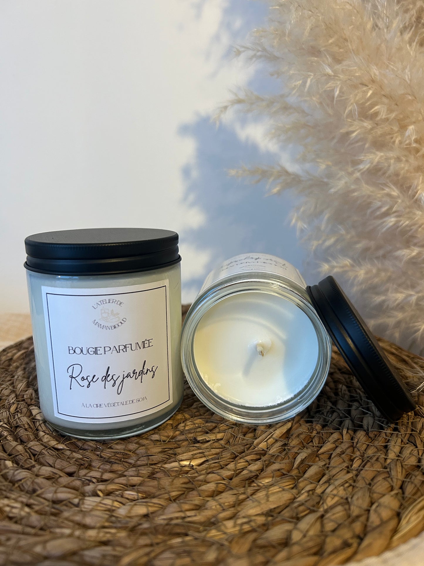 Rose des jardins - Bougie parfumée