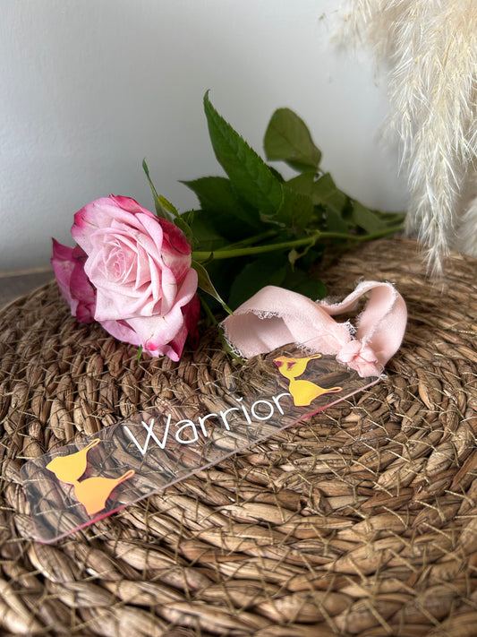 Marque page «Warrior »
