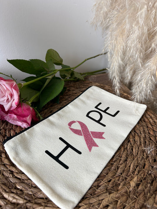 Pochette en coton « Hope »